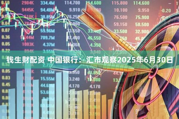 钱生财配资 中国银行：汇市观察2025年6月30日