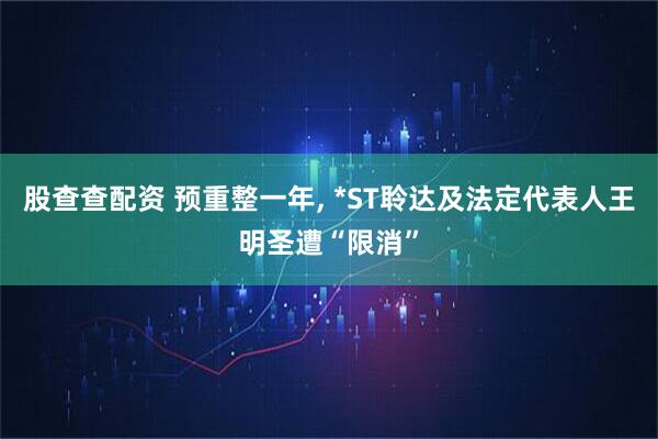 股查查配资 预重整一年, *ST聆达及法定代表人王明圣遭“限消”